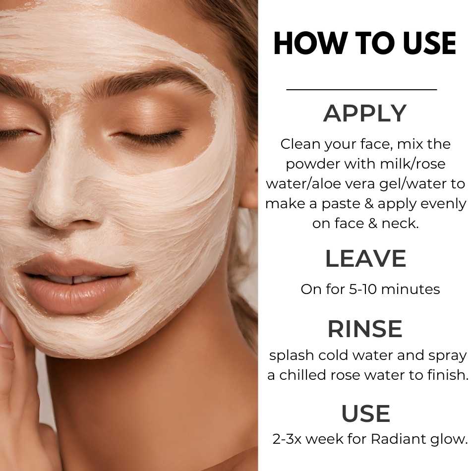 Dream glow revitalizing face mask